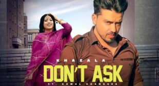 Lyrics of Don’t Ask by Khazala
