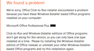 How To Uninstall The Microsoft Click-To-Run? Officesetup365