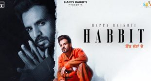 Habit Lyrics – Happy Raikoti