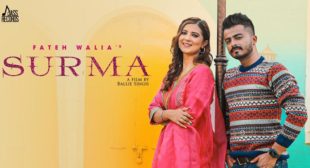 Lyrics of Surma by Fateh Walia