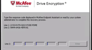 How To bypass the McAfee Endpoint Encryption Login?