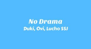 No Drama Song Lyrics