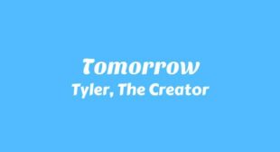 Lyrics of Tomorrow Song