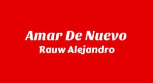 Amar De Nuevo (English Translation) Song Lyrics