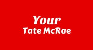 Your Lyrics – Tate McRae