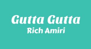 GUTTA GUTTA Lyrics – Rich Amiri