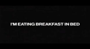 BREAKFAST IN BED Song Lyrics