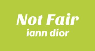 Lyrics of Not Fair Song